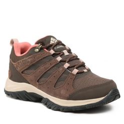 Trekkingi Columbia. Brązowe obuwie sportowe damskie Columbia, bez wzorów, trekkingowe. Za 329.99 zł.