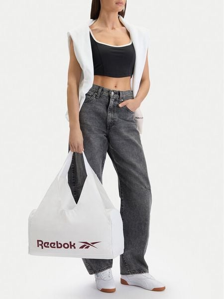 Reebok Torba CWBEO-RBK-WS-001-09 Écru. Białe torebki do ręki damskie Reebok, bez wzorów, z materiału, sportowe, bez dodatków. Za 99.99 zł.