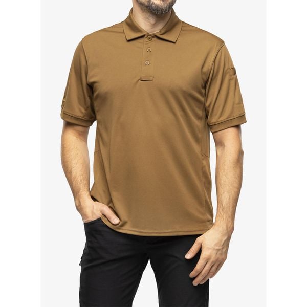 Koszulka polo męska Helikon-Tex Polo UTL - TopCool Lite. Brązowe koszulki polo męskie HELIKON-TEX, m, bez wzorów, bez ramiączek. Za 130.99 zł.