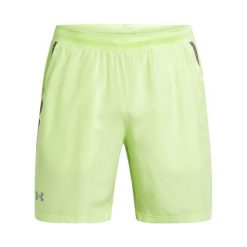 Spodenki do biegania męskie Under Armour Launch 7". Zielone krótkie spodenki sportowe męskie Under Armour, m, bez wzorów, do biegania. W wyprzedaży za 136.80 zł.