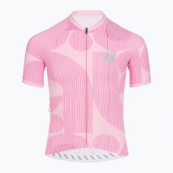 Koszulka rowerowa dziecięca ATTABO Vites WMNS. Czerwone t-shirty i topy dla dziewczynek ATTABO, bez wzorów, bez ramiączek. Za 169.99 zł.