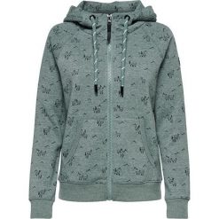 ONLY Damska bluza z kapturem Rina High szyja Zip Hood Swt Nv24-3 Lama Dramat Balsam Green (rozmiar S). Zielone bluzy damskie Only, s, bez wzorów, z kapturem. W wyprzedaży za 117.00 zł.
