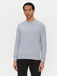 Calvin Klein Bluza Nano Logo K10K112870 Niebieski Regular Fit. Niebieskie bluzy męskie Calvin Klein, m, bez wzorów, z bawełny, bez kaptura. Za 339.99 zł.