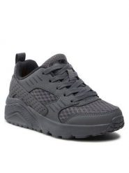 Sneakersy Skechers. Czarne buty sportowe chłopięce Skechers, bez wzorów, bez zapięcia. Za 279.99 zł.