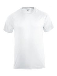 Clique Premium Active-T koszulka funkcyjna – white. Białe koszulki sportowe męskie CLIQUE, m, bez wzorów, bez kołnierzyka, bez ramiączek, na fitness i siłownię. Za 109.83 zł.