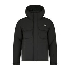 Kurtka narciarska Protest Kajo. Czarne kurtki snowboardowe męskie Protest, m, bez wzorów, bez kaptura, narciarskie. Za 737.50 zł.