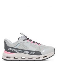 Skechers Sneakersy Vista Lane 303654L/GYPK Szary jasny. Szare buty sportowe dziewczęce Skechers, bez wzorów, z materiału, bez zapięcia. Za 269.99 zł.