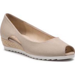 Espadryle GABOR - 82.630.12 Beige. Półbuty damskie marki Gabor. W wyprzedaży za 269.00 zł.