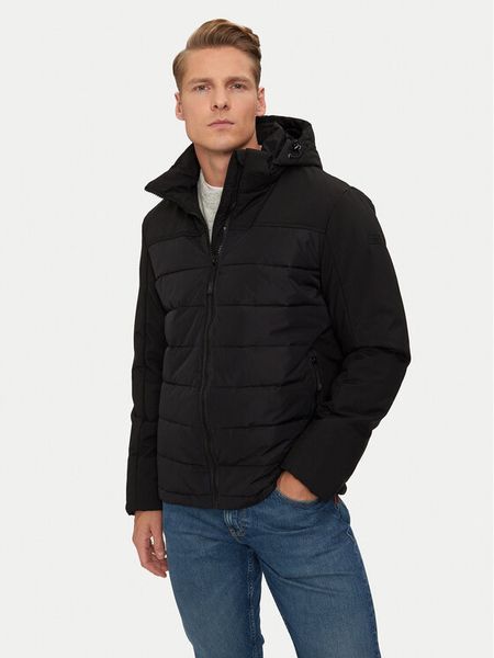 CMP Kurtka puchowa 34K0147 Czarny Regular Fit. Czarne kurtki męskie CMP, m, bez wzorów, z puchu, bez kaptura. Za 489.99 zł.