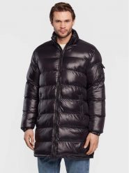 Brave Soul Kurtka zimowa MJK-JAREDLONG Czarny Regular Fit. Czarne kurtki męskie Brave Soul, na zimę, m, bez wzorów, z syntetyku, bez kaptura. Za 289.99 zł.