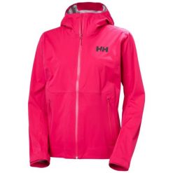 Damska kurtka turystyczna Helly Hansen Momentum 3L. Czerwone kurtki damskie Helly Hansen, l, bez wzorów, bez kaptura. Za 1,069.50 zł.