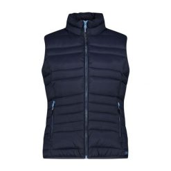 Damska kurtka puchowa CMP. Niebieskie kurtki damskie CMP, na zimę, l, bez wzorów, z puchu, bez kaptura. Za 349.40 zł.