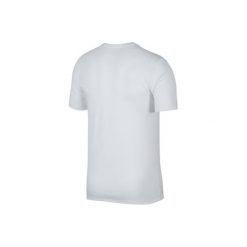 Koszulka męska nike air jordan become legend tee white. Białe koszulki sportowe męskie Nike, m, bez wzorów, bez kołnierzyka, bez ramiączek, na fitness i siłownię. Za 139.00 zł.