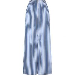 Luźne spodnie w paski dla kobiet Urban Classics. Białe spodnie sportowe damskie Urban Classics, bez wzorów, z bawełny. Za 206.00 zł.