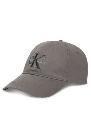 Calvin Klein Czapka z daszkiem LV04G5004G Szary. Szare rękawiczki męskie Calvin Klein, bez wzorów, z bawełny. Za 119.99 zł.