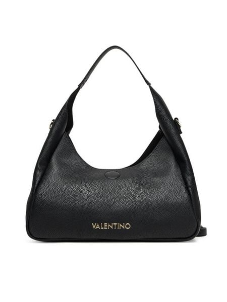 Valentino Torebka Futura VBS9A807 Czarny. Czarne torebki do ręki damskie Valentino, bez wzorów, ze skóry, bez dodatków. Za 479.99 zł.