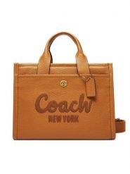 Coach Torebka CAM75 B4T7J Brązowy. Brązowe torebki do ręki damskie Coach, bez wzorów, ze skóry, bez dodatków. Za 1,459.00 zł.