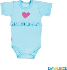 Ewa Klucze BODY niemowlęce wyprawka LOVELY Z FALBANKĄ KR TURKUS R Ewa Klucze 68. Body niemowlęce Ewa Klucze, bez wzorów, bez ramiączek. Za 32.99 zł.