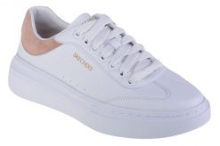 Buty sportowe Sneakersy damskie, Skechers Cordova Classic-Best Behavior. Białe obuwie sportowe damskie Skechers, bez wzorów, z materiału, trekkingowe. Za 239.99 zł.