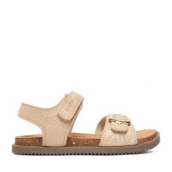 Sandały Lasocki Young. Brązowe sandały dziewczęce Lasocki Young, bez zapięcia. Za 129.99 zł.