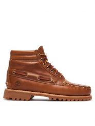 Timberland Trzewiki Authentic TB0A2N4CAMX1 Brązowy ciemny. Brązowe botki męskie Timberland, bez wzorów, ze skóry, bez zapięcia. Za 949.99 zł.