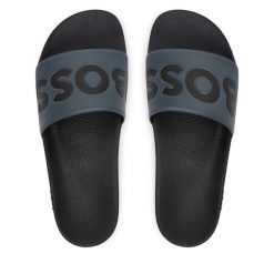 Klapki BOSS. Szare klapki męskie Boss. Za 229.99 zł.