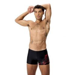 Spodenki pływackie męskie Speedo Medley Logo Aquashort. Czarne krótkie spodenki sportowe męskie Speedo, m, bez wzorów, na fitness i siłownię. Za 135.99 zł.
