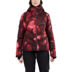 Damska kurtka narciarska Fundango Elyra Padded. Brązowe kurtki damskie Fundango, m, bez wzorów, krótkie, bez kaptura, narciarskie. Za 589.90 zł.