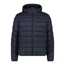 Kurtka z kapturem CMP Snaps. Niebieskie kurtki snowboardowe męskie CMP, m, bez wzorów, z poliamidu, z kapturem, narciarskie, thinsulate. Za 490.90 zł.
