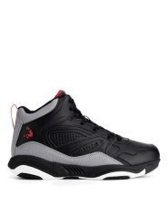 Shaq Sneakersy SHAQNOTIZE J AQ95000Y-BR Czarny. Czarne buty sportowe chłopięce Shaq, bez wzorów, z tworzywa sztucznego, bez zapięcia. Za 199.99 zł.