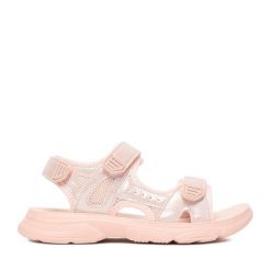 Sandały DeeZee. Czerwone sandały dziewczęce DeeZee, bez zapięcia. Za 89.99 zł.