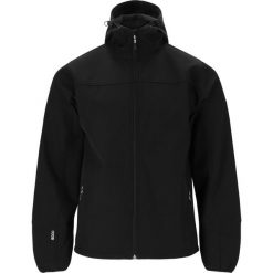 Windbreaker Whistler Duble 8000. Czarne kurtki męskie Whistler, bez wzorów, z softshellu, trekkingowe. W wyprzedaży za 228.50 zł.