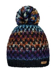 Czapka damska Barts Nicole Beanie. Niebieskie czapki i kapelusze damskie Barts, bez wzorów, z materiału, klasyczne. Za 175.00 zł.
