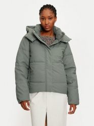 Vero Moda Kurtka zimowa Greta Kylie 10311315 Zielony Regular Fit. Zielone kurtki damskie Vero Moda, na zimę, l, bez wzorów, ze skóry, bez kaptura. Za 319.99 zł.
