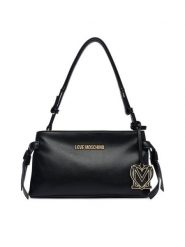 LOVE MOSCHINO Torebka JC4060PP1PLL0000 Czarny. Czarne torebki do ręki damskie Love Moschino, bez wzorów, ze skóry, bez dodatków. Za 879.99 zł.