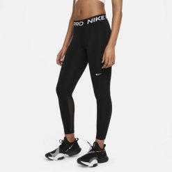 Legginsy treningowe damskie Nike Pro 365. Czarne legginsy damskie Nike, m, bez wzorów, na fitness i siłownię. Za 179.18 zł.