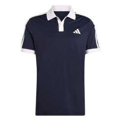 Koszulka Polo Tennis Classics. Niebieskie koszulki polo męskie Adidas, bez wzorów, klasyczne, bez ramiączek. Za 279.00 zł.
