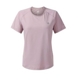 Koszulka Damska Chase II. Czerwone t-shirty damskie Dare 2b, bez wzorów, casualowe, bez kołnierzyka. Za 94.99 zł.