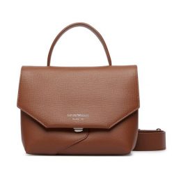 Torebka Emporio Armani. Brązowe torebki do ręki damskie Emporio Armani, bez wzorów, klasyczne, bez dodatków. Za 2,149.00 zł.