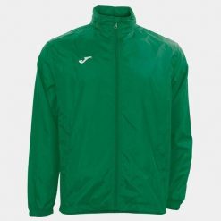 Kurtka do biegania dla chłopców Joma Iris przeciwdeszczowa. Zielone kurtki i płaszcze dla chłopców Joma, bez wzorów, sportowe, bez kaptura. Za 123.99 zł.