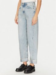 ViCOLO Jeansy DD5126 Błękitny Boyfriend Fit. Niebieskie jeansy damskie ViCOLO. Za 309.99 zł.