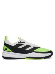 Adidas Buty do koszykówki Subzone JS2197 Biały. Białe buty sportowe męskie Adidas, z materiału, bez zapięcia, do koszykówki. Za 339.99 zł.