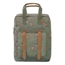 Fresk Fresk Duży plecak Jelonek Olive. Zielone torby i plecaki dziecięce Fresk. Za 239.00 zł.