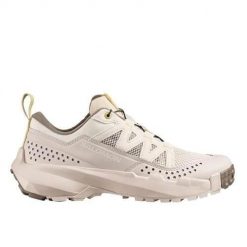 Buty do biegania damskie Salomon Terramphibian. Białe obuwie sportowe damskie Salomon, bez wzorów, z materiału, do biegania. Za 514.00 zł.