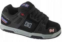 DC Shoes Stag DC01813-063 Czarne 40,5. Czarne trampki męskie DC Shoes, bez wzorów, bez zapięcia. Za 266.70 zł.