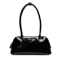 Torebka Guess. Czarne torebki do ręki damskie Guess, z aplikacjami, klasyczne, bez dodatków. Za 359.99 zł.