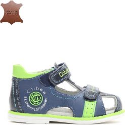 Niebieskie Skórzane Sandałki Oasis. Sandały chłopięce marki Mayoral. Za 39.99 zł.
