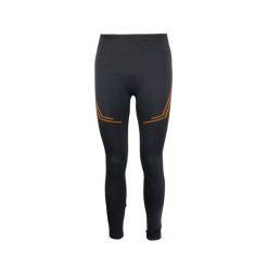Legginsy termiczne ESSENCE. Brązowe legginsy sportowe męskie Bergson, l, bez wzorów, narciarskie. W wyprzedaży za 103.00 zł.