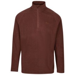 Bluza Polarowa Męska Keynote Anti Pilling 1/4. Brązowe bluzy męskie Trespass, na zimę, l, bez wzorów, z dzianiny, bez kaptura. Za 82.99 zł.