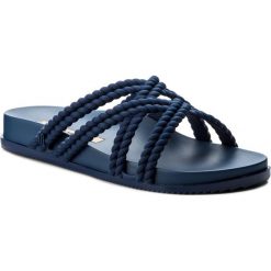 Klapki MELISSA - Cosmic + Salinas Ad 32283 Blue 01380. Niebieskie klapki damskie Melissa, z materiału. W wyprzedaży za 179.00 zł.